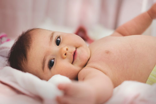 Infants should be moisturized daily